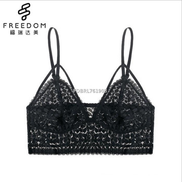 Customized katrina kaif sexy xxx photo beautiful fashionable women's underwear wireless lace bralette